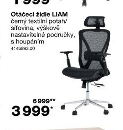 Otáčecí židle LIAM