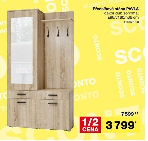 Předsíňová stěna PAVLA