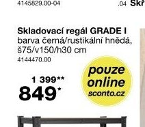 Skladovací regál GRADE