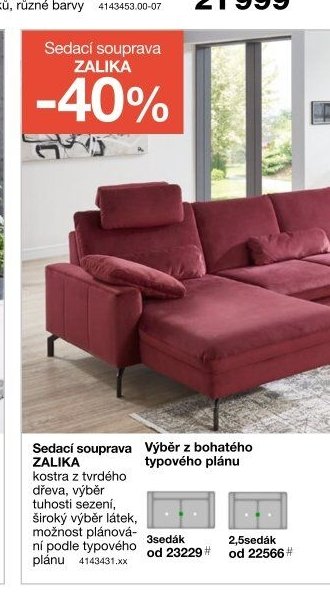Sedací souprava ZALIKA
