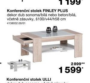 Konferenční stolek FINLEY PLUS