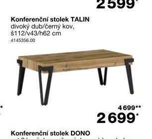 Konferenční stolek TALIN