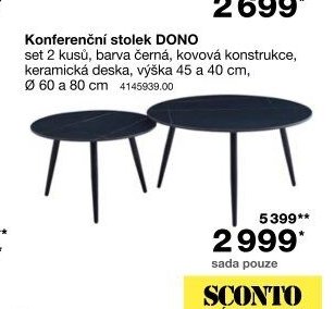 Konferenční stolek DONO