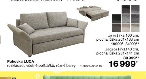 Pohovka LUCA