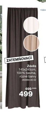 Zatemňovací závěs