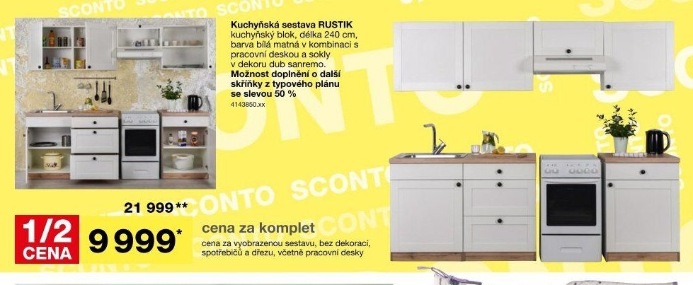 Kuchyňská sestava RUSTIK