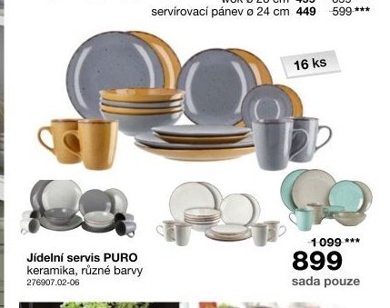 Jídelní servis PURO
