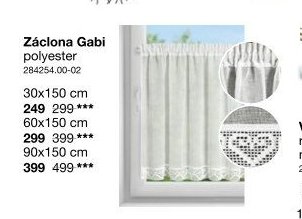 Záclona Gabi