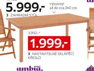Zahradní stůl