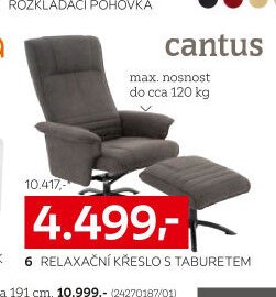 6 Relaxační křeslo s taburetem