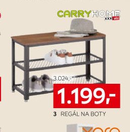 Regál na boty