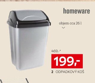 Odpadkový koš, objem cca 26 l