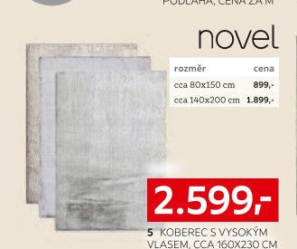 Koberec s vysokým vlasem 