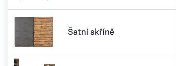 Šatní skříně