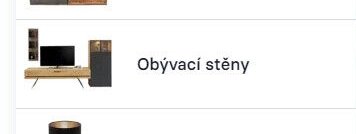 Obývací stěny