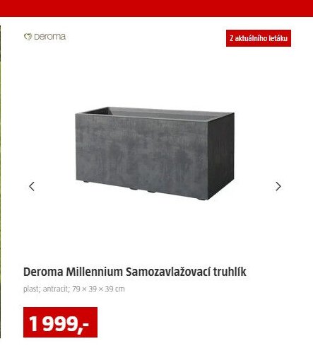 Deroma Millennium Samozavlažovací truhlík