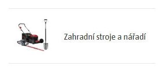 Zahradní stroje a nářadí