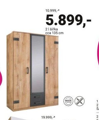 ŠATNÍKOVÁ SKŘÍŇ „CORK“