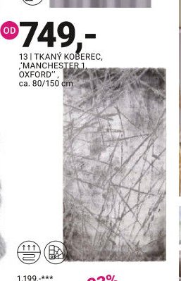 Tkaný koberec MANCHESTER 1, OXFORD