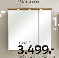 Xora Skříňka se zrcadlem