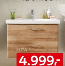 Xora Skříňka s umyvadlem