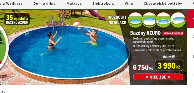 Bazény AZURO