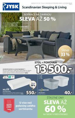 akční leták Jysk 7.5.2024-28.5.2024