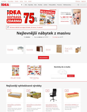 akční leták IDEA nábytek 14.5.2024-20.5.2024