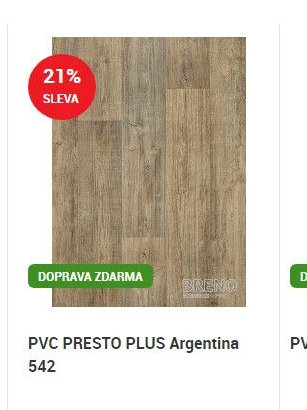 PVC PRESTO PLUS Argentina 542