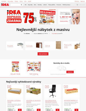 akční leták IDEA nábytek 4.6.2024-10.6.2024