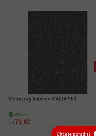 Metrážový koberec MALTA 900