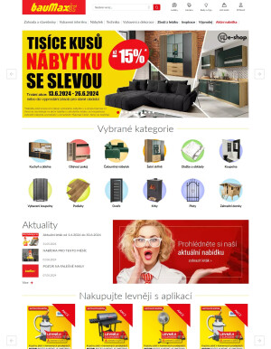 akční leták bauMax 26.6.2024-2.7.2024