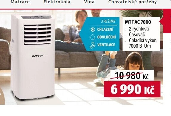 Mobilní klimatizace MTF AC 7000