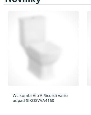 Wc kombi VitrA Ricordi vario odpad SIKOSVVA4160