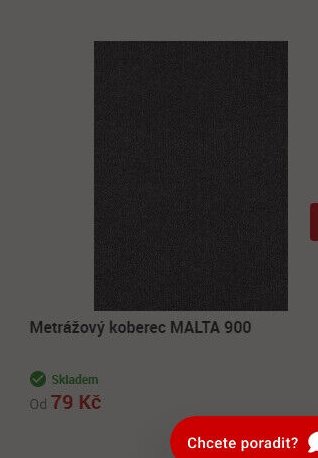 Metrážový koberec MALTA 900