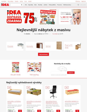 akční leták IDEA nábytek 16.7.2024-22.7.2024