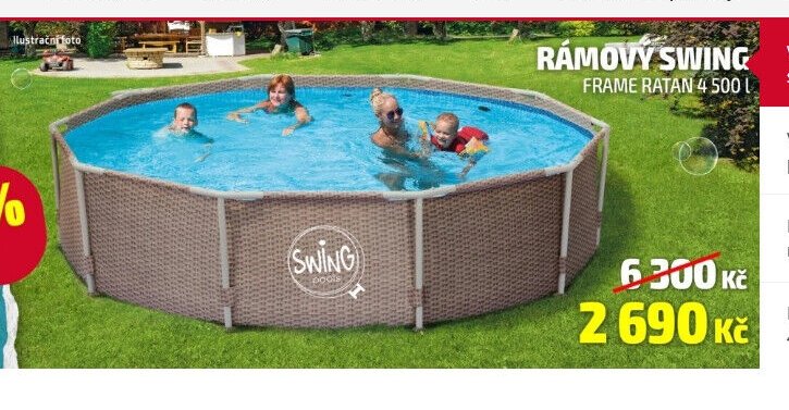 Rámový Swing Frame Ratan