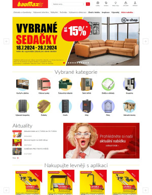 akční leták bauMax 24.7.2024-30.7.2024