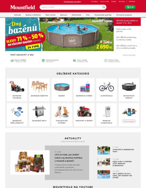 akční leták Mountfield 24.7.2024-30.7.2024