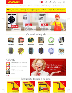 akční leták bauMax 31.7.2024-6.8.2024