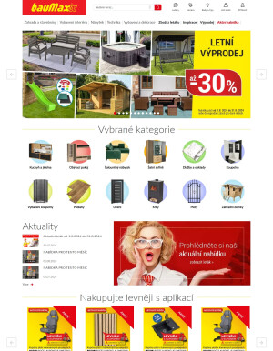 akční leták bauMax 7.8.2024-13.8.2024