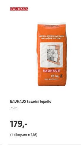 BAUHAUS Fasádní lepidlo