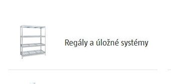 Regály a úložné systémy