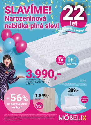 akční leták Möbelix 2.9.2024-15.9.2024