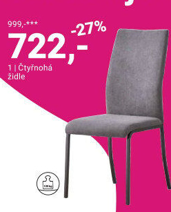 ČTYŘNOHÁ ŽIDLE „ANNE II“