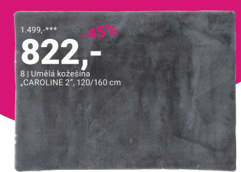 UMĚLÁ KOŽEŠINA „CAROLINE 2“