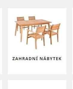 Zahradní nábytek