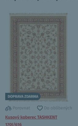 Kusový koberec TASHKENT 1701/616