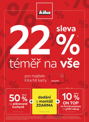akční leták Kika nábytek 23.9.2024-6.10.2024
