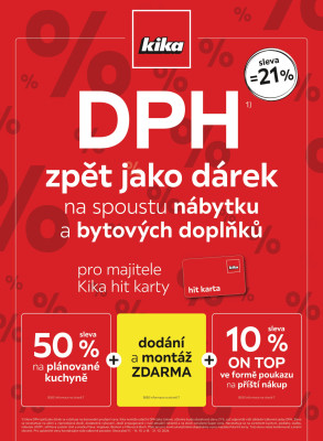 akční leták Kika nábytek 7.10.2024-20.10.2024